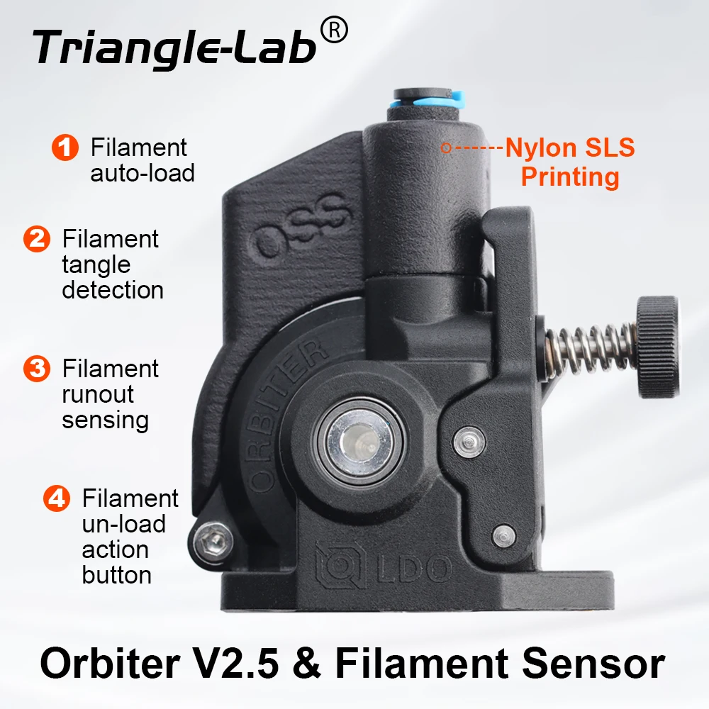 Trianglelab LDO Orbiter V2 Extruder Smart Filament Sensor V4.2 Kits Detect…