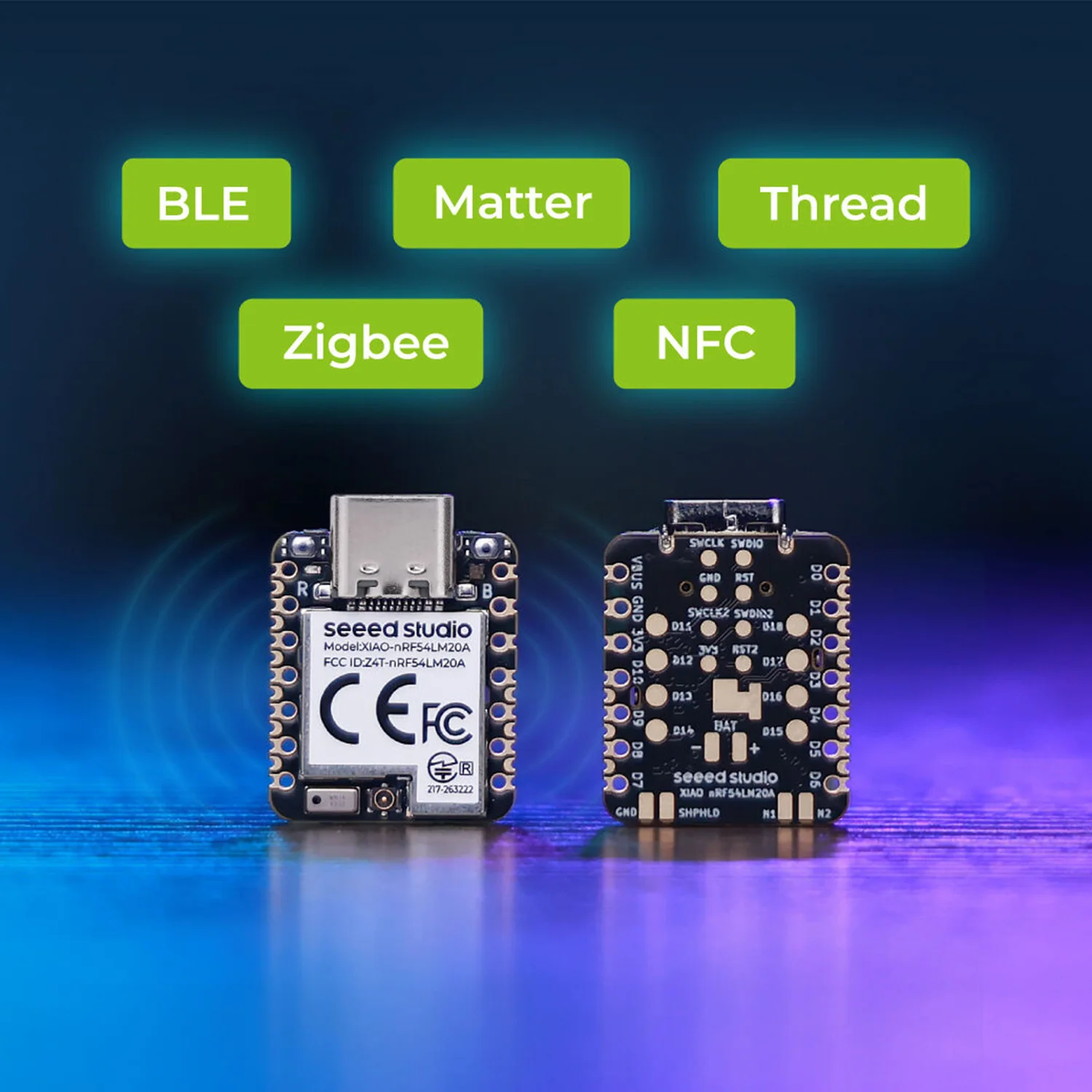 Seeed Studio XIAO Nrf54lm20A Sense Ultra-Low-Power Wireless Development Board…