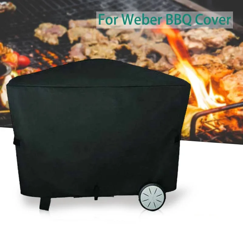 BBQ Grill Cover for Weber Q2000 Q3000 BBQ Cover Outdoor Barbecue Accessories…