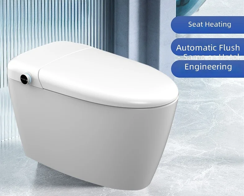 Heated Smart Toilet Seat, Automatic Flushing, Power Failure Flush, Home Hotel…