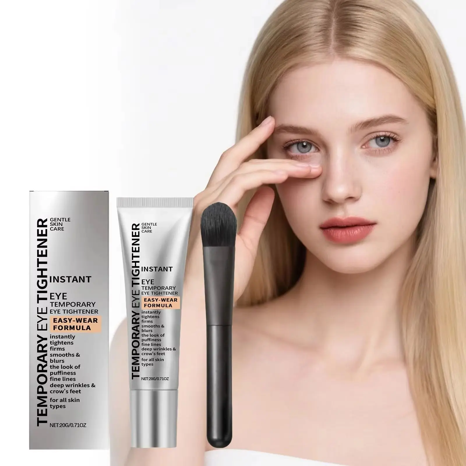 Temporary Tightener Eye Cream Reduces Dark Circles Eye Bags Puffiness Fine…