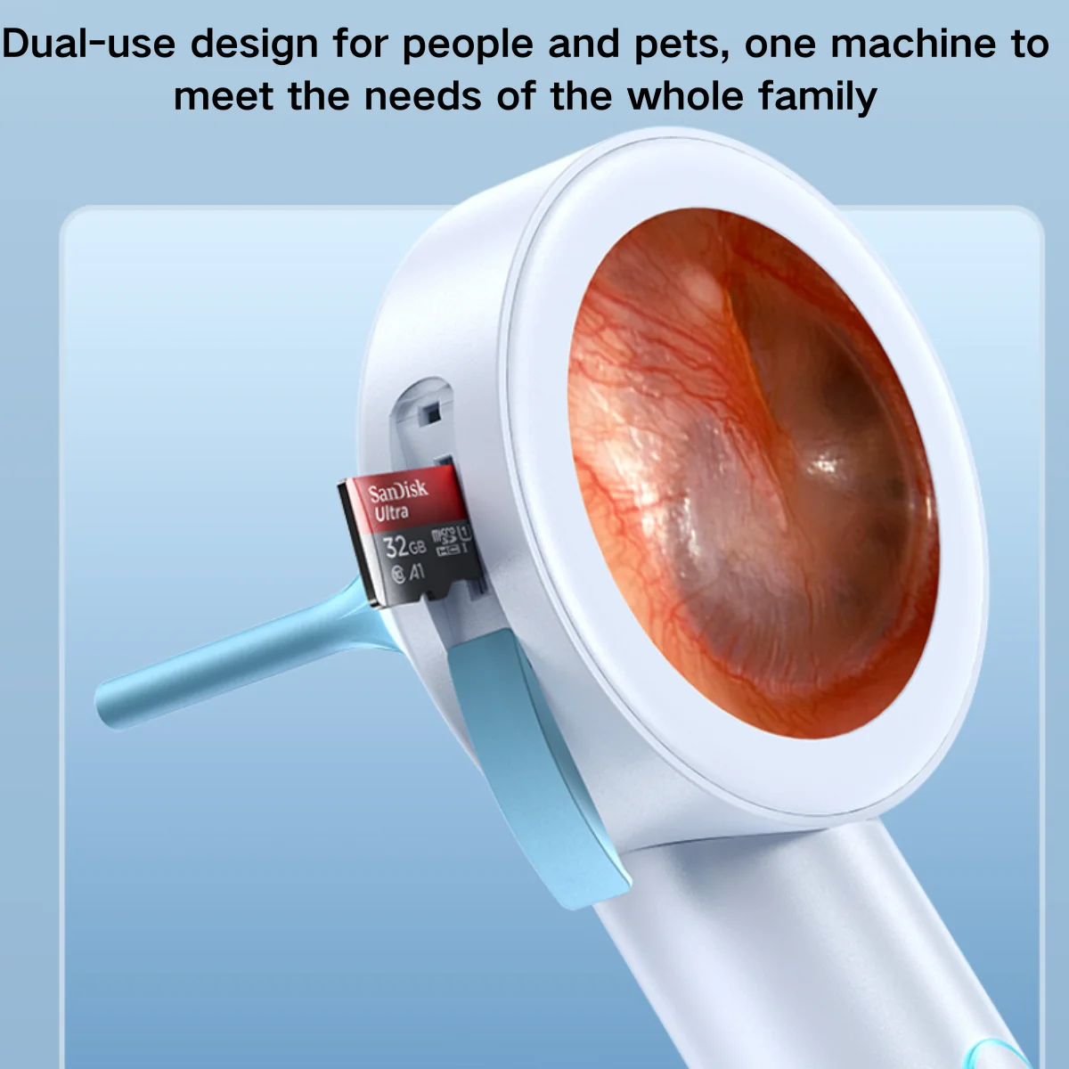 1.8’’ Screen Ear Camera Instant On/Record, Home & Pet Otoscope for…