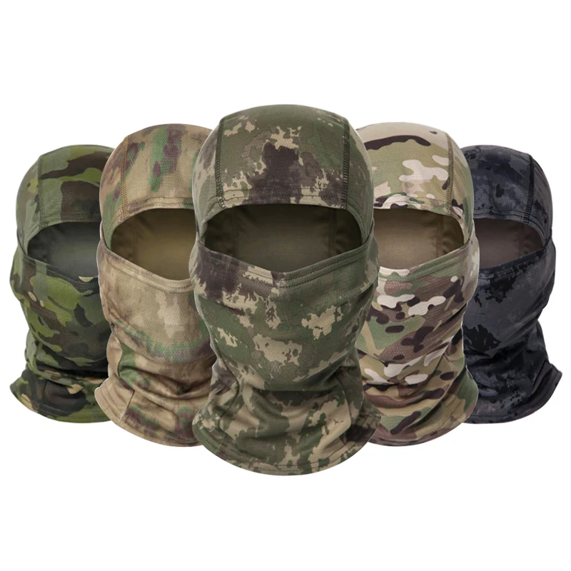 Summer Men's Women's Elastic Breathable Balaclava Hat Sunscreen Cycling Full…