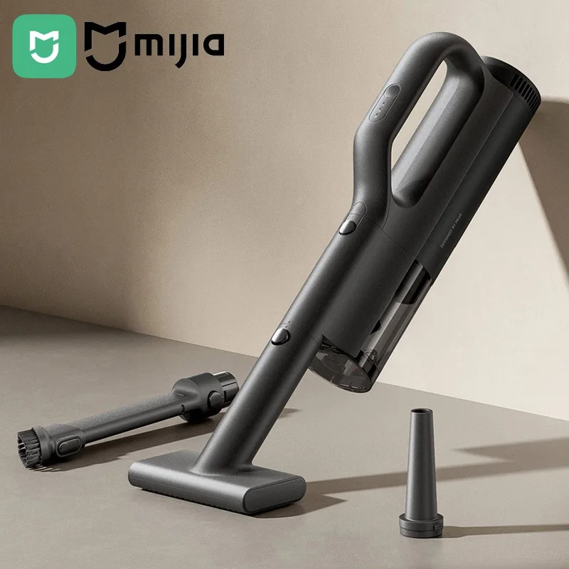 Mijia Car Vacuum Cleaner 21kPa Suction Type-C Charging 5-Stage Filtration…