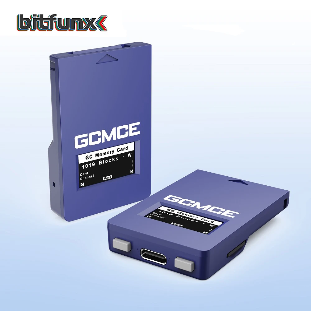 Bitfunx GCMCE FlipperMCE Memory Card Reader Adapter for Store Saves for NGC…