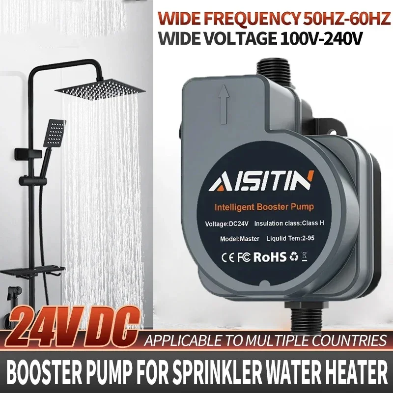 2024 New Upgraded Automatic Booster Pump 180W 24V Brushless Water Pump Home…