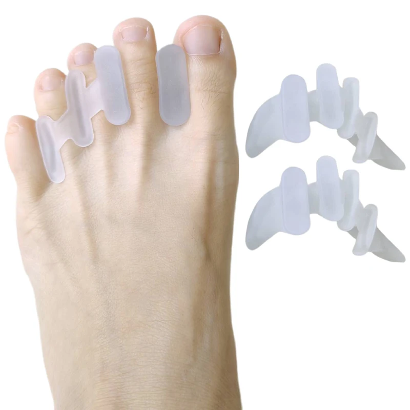 1 Pair Protective Toe Separator Suitable Bunion Yoga Gel Silicone Hammer Toes…