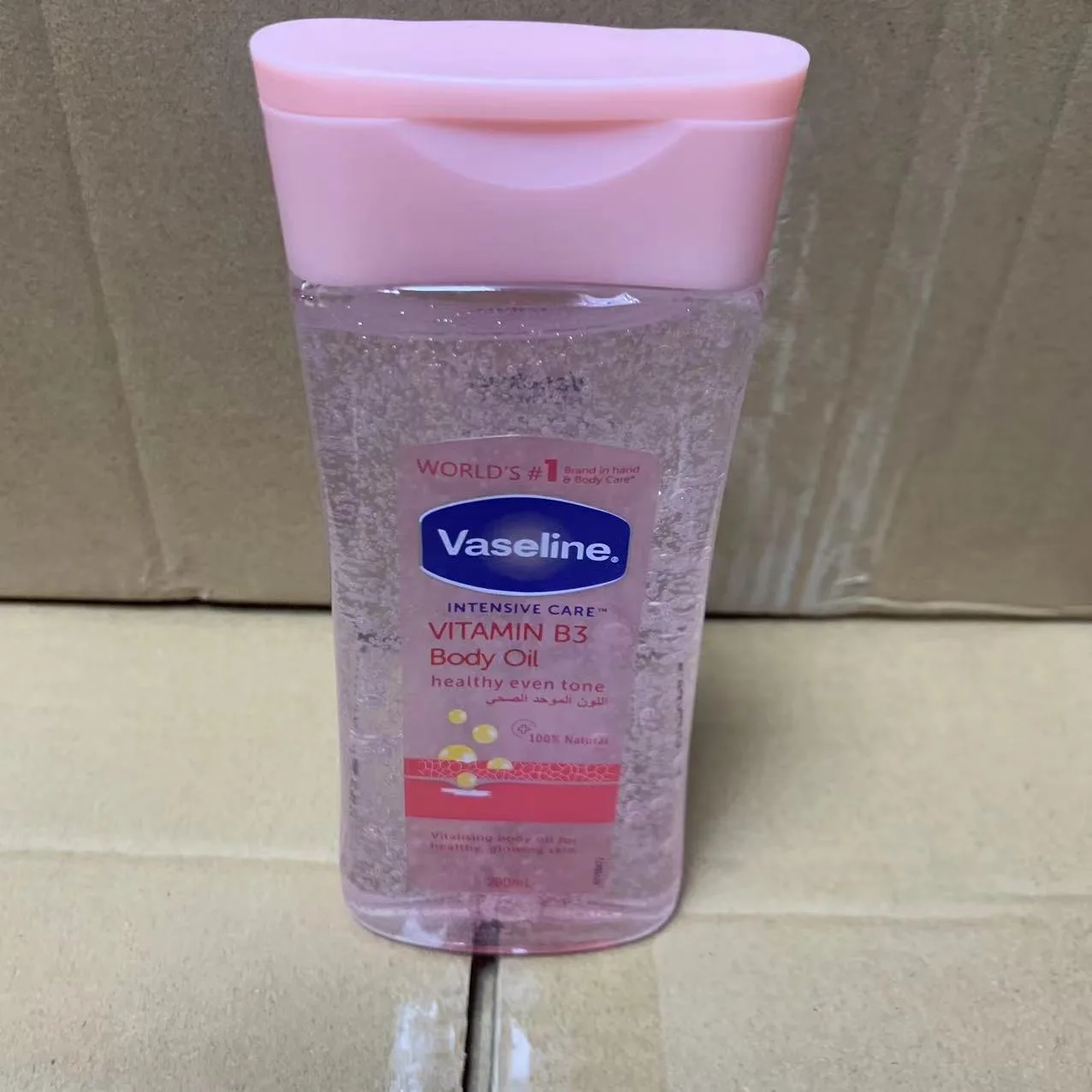 Vaseline Brightening Body Gel-Oil 200mL - Skin Tone Care, Deep Hydration for…