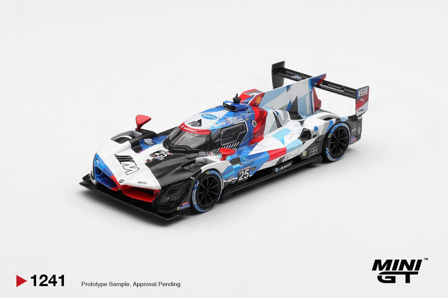 MINIGT 1/64 BMW M Hybrid V8 GTP #25 BMW M Team RLL MGT01241-CH Car Alloy Toys…