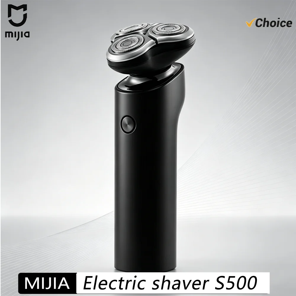 Original MIJIA Electric Shaver S500 Triple Blade Wet/Dry Beard Trimmer with…