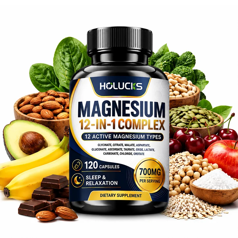 Magnesium Capsules, with 1000mg Citrate, Support Relaxation, Relieve Fatigue…