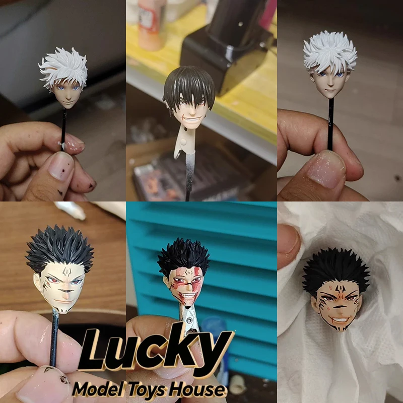 15 Days Made 1/12 Fushiguro Toji Sukuna Gojo Anime Male Delicate Painted Head…