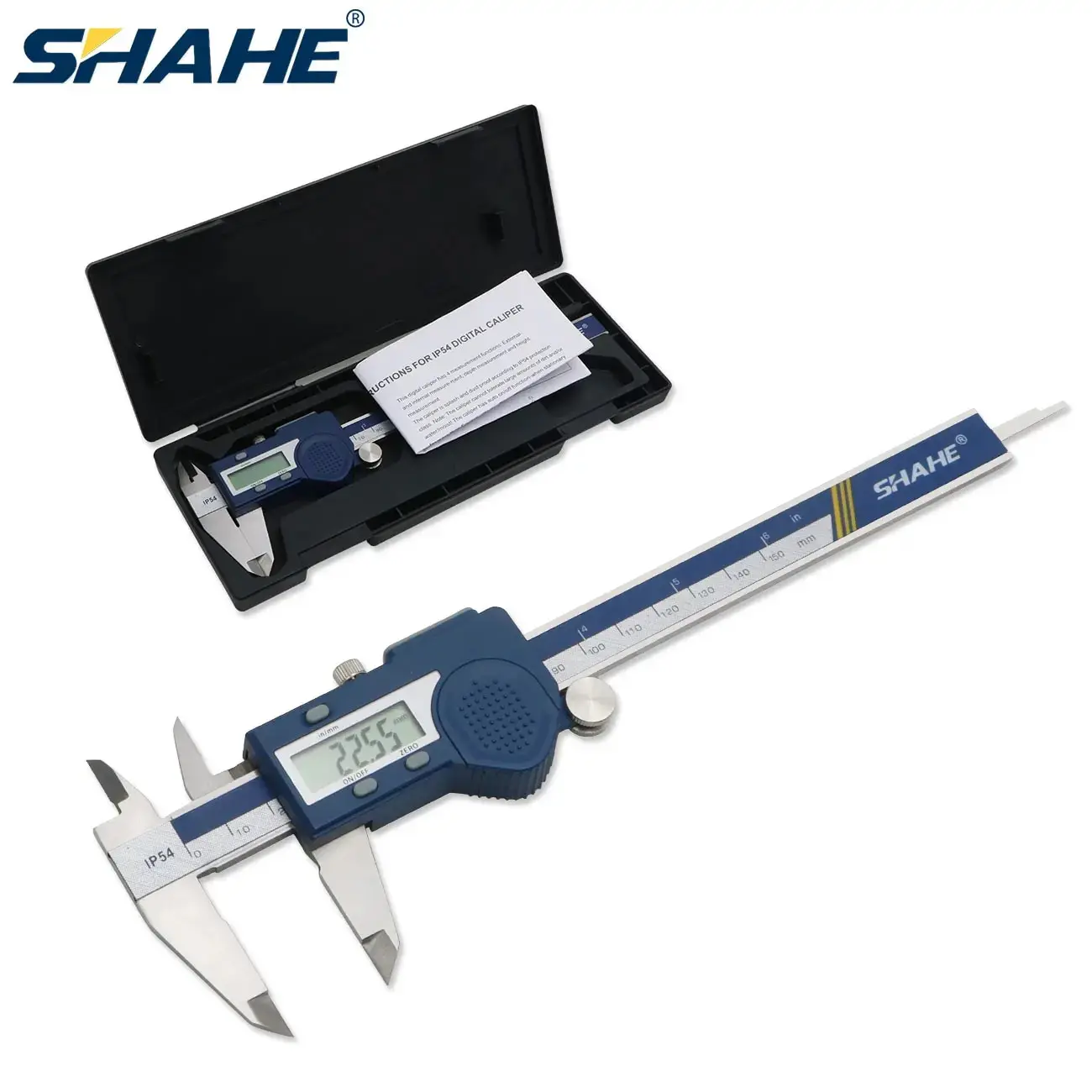 SHAHE Hardened Stainless Steel Digital Caliper Electronic Vernier Caliper…