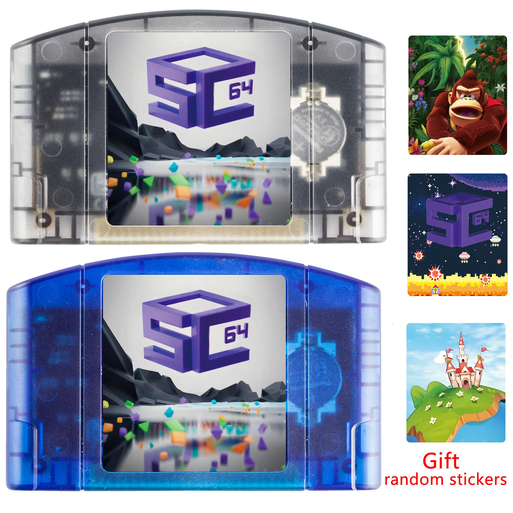 REMANK SC64Summer SC64 CART Game Card SC64 N64 Open Source 5000 in 1 SC64…