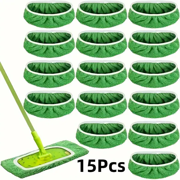 15Pack Reusable Microfiber Mop Pads for Swiffer Sweeper…