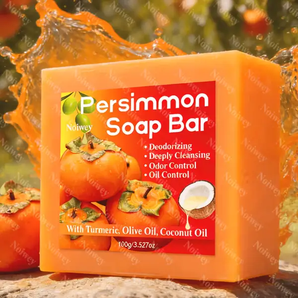 Persimmon Soap Bar for Body Handmade Persimmon Soap Bar for Odor Wash Soap…
