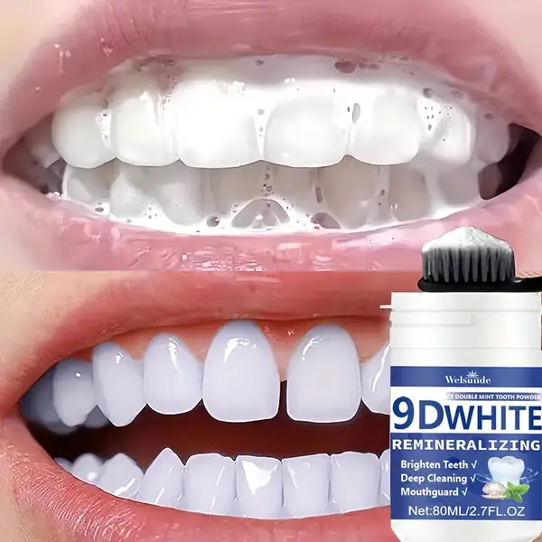 9 Remineralizing Hydroxyapatite Tooth Powder Tooth Powder Deep Cleaning Oral…