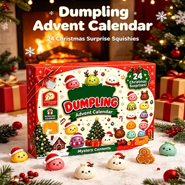 24pcs Christmas Small Bun Shaped Party Toys Plus 1pc Stick as a Gift Total…