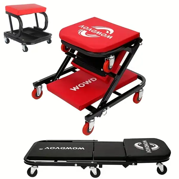 Auto Repair Bench with Tool Tray Sold Separately Wheel X Mechanical Climber 3…