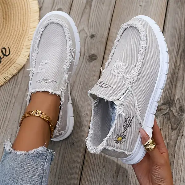 Women'S Sneakers - Breathable Fabric Upper and Lining, Comfortable Sole, All…