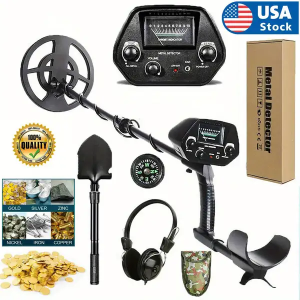 Black Detector for Professional All Metal Detectors Golden and Silver Bigger…