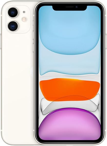 Apple iPhone 11, US Version, 64GB, White for AT&T (Renewed)