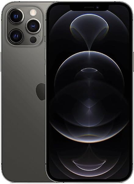 Apple iPhone 12 Pro Max 5G, US Version, 128GB, Graphite for AT&T (Renewed)