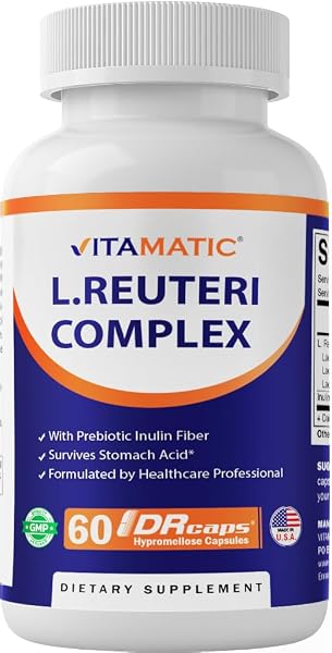Vitamatic Lactobacillus Reuteri Complex – 22 Billion CFU per Delayed Release…