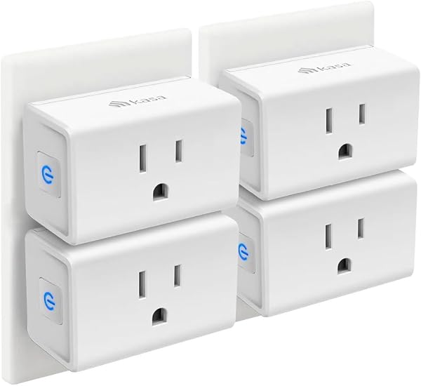 Kasa Smart Plug Ultra Mini 15A, EP10P4, Smart Home Wi-Fi Outlet