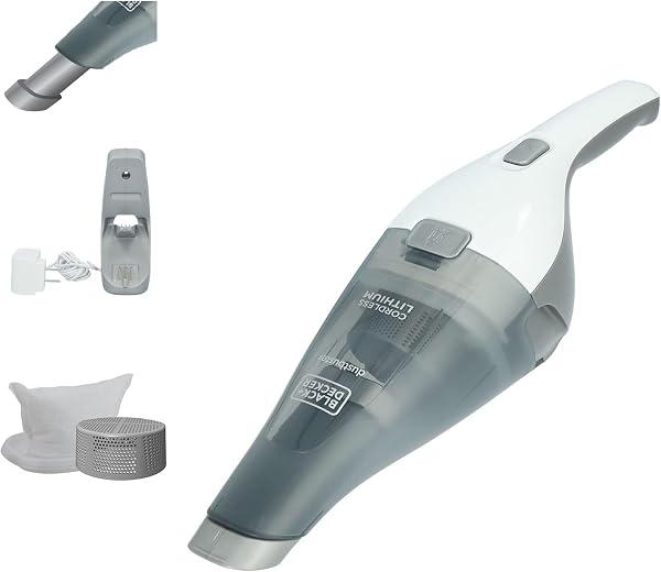 BLACK+DECKER Dustbuster Cordless Handheld Vacuum, Portable Car Vacuum…