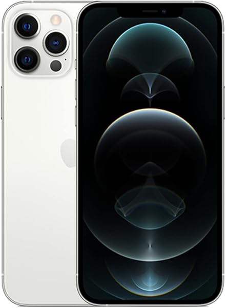 Apple iPhone 12 Pro, 256GB, Silver - AT&T (Renewed)