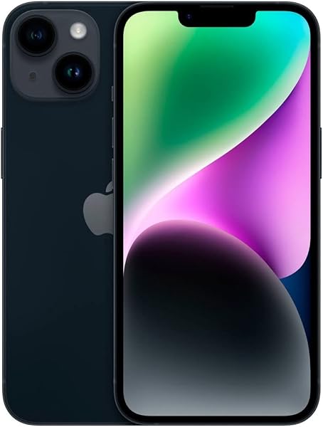 Apple iPhone 14 Plus, 256GB, Midnight - Unlocked (Renewed)