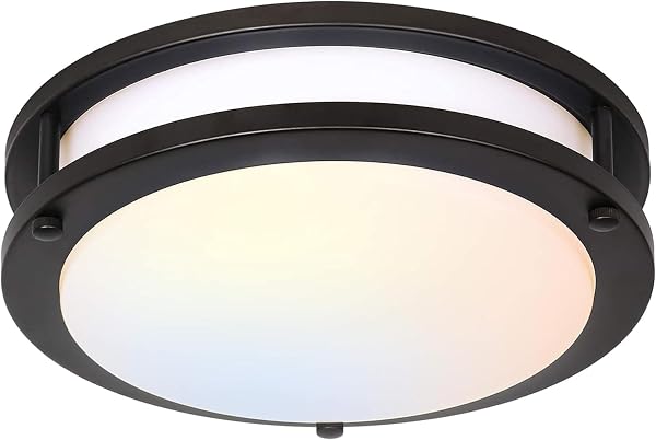 Hykolity 13 Inch Flush Mount LED Ceiling Light Fixture,5CCT