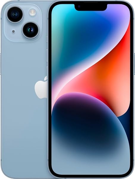 Apple iPhone (Renewed Premium) 14, 128GB, Blue - Unlocked