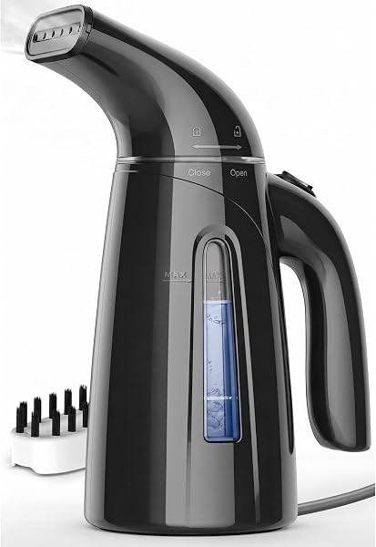 OGHom Steamer for Clothes, Handheld Clothing Steamer for Garment, 240ml Big Capacity 700W Portable Travel Steam Iron (Midnight Grey)