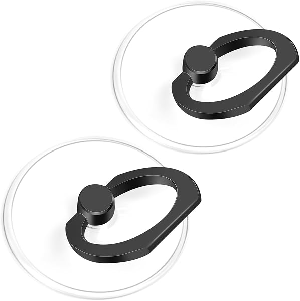 Transparent Phone Ring Holder [2 Pack]