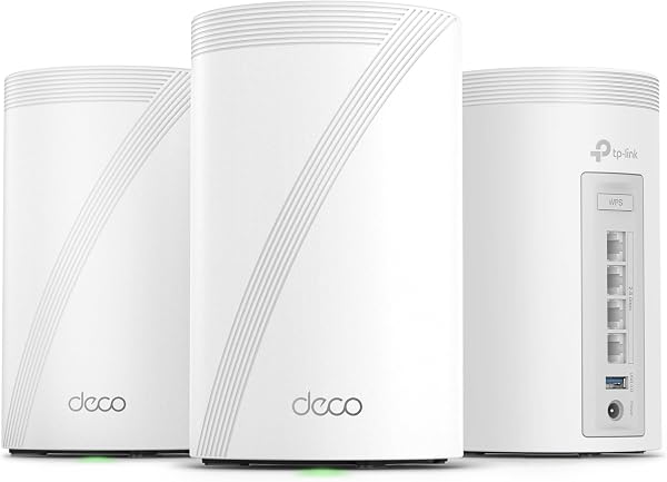 Deco 7 Pro Tri-Band Wi-Fi 7 BE10000 Whole Home Mesh System 6-Stream 10 Gbps