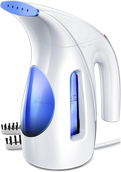 HiLIFE Steamer for Clothes, Portable Handheld Clothing Steamer, 240mL Big…