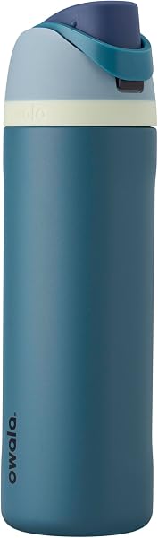 Owala FreeSip Stainless Steel Water Bottle 24 Oz Denim