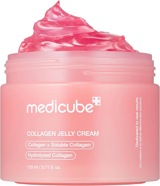 Medicube Jelly Cream with Collagen & Niacinamide, 3.71 Fl.oz