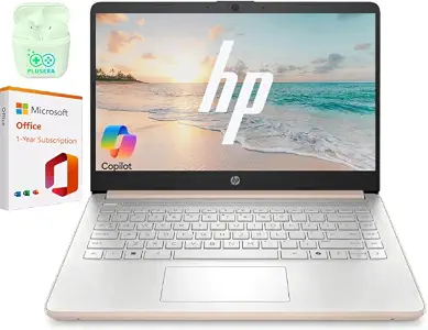 HP 14" Business Laptop Computer with 1-Year Office 365, Intel Quad-Core N150…