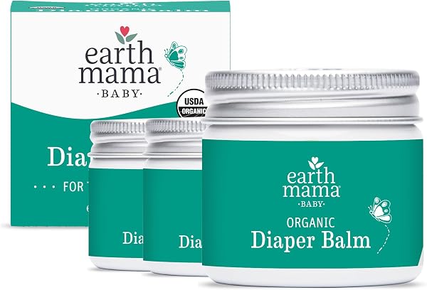 Earth Mama - Organic Diaper Balm - 2-Ounce (3-Pack)