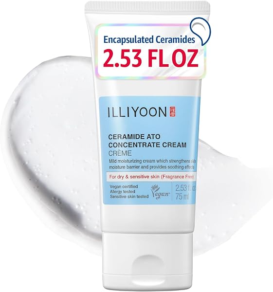 Illiyoon Ceramide Ato Concentrate Cream | Moisturizer for Dry & Sensitive…