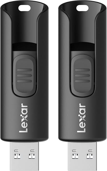 Lexar A30E USB 3.2 Gen 1 Flash Drive 128GB 2-Pack