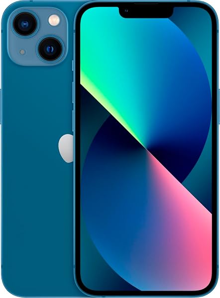 Apple iPhone 13, 256GB, Blue - Unlocked (Renewed)