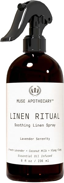 Muse Apothecary Linen Ritual - Aromatic, Soothing, and Relaxing Linen Spray…