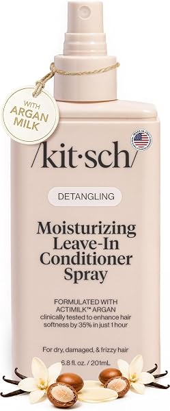 Kitsch Argan Milk Leave in Conditioner Spray - 6.8oz