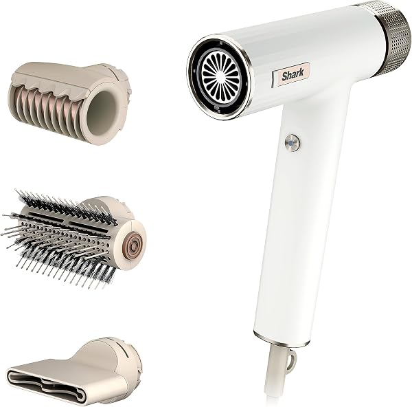 Shark SpeedStyle Hair Dryer, 3 Styling Tools, Fine to Medium Hair, HD331
