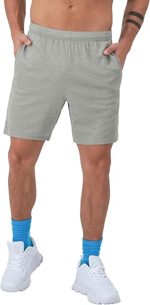 Champion Men's Sport Shorts, Standard Fit, 7 Inch Inseam, Lightweight Fabric…