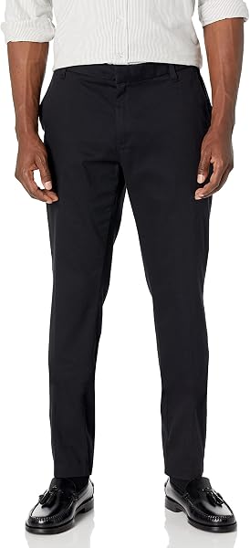 Amazon Essentials Men's Slim-Fit Wrinkle-Resistant Flat-Front Stretch Chino…